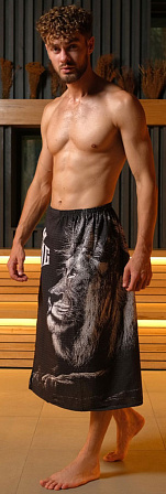 ЭТЕЛЬ полотенце-килт "Лев" (80х150 см)