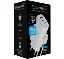 QUMO Energy PD 65Вт сетевое зарядное устройство