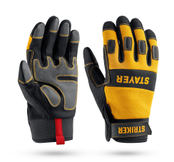 STAYER "STRIKER" комбинированные перчатки для тяжелых работ
