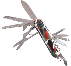 Нож швейцарский "Камуфляж" 12в1