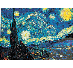 Алмазная мозаика ?Звёздная ночь? (30х40 см)