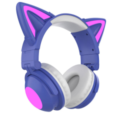 QUMO Party Cat Mini VIOLET bluetooth-стереогарнитура