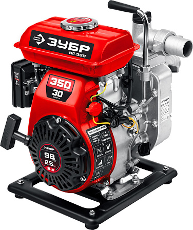 ЗУБР МП-350 мотопомпа бензиновая