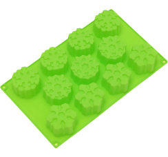 Форма силиконовая ?Снежинки? (30х17,5х3,5 см)