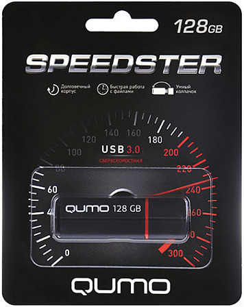 QUMO Speedster сверхскоростной 128GB USB-накопитель