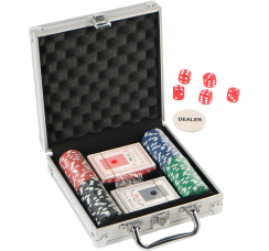 Покер в металлическом кейсе