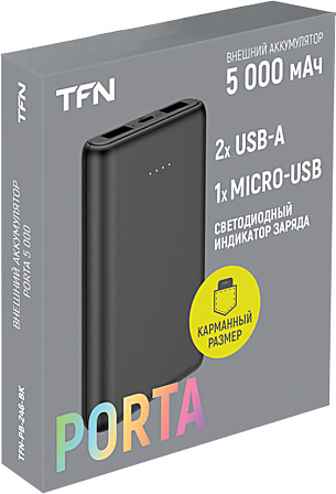 TFN Porta 5 внешний аккумулятор (5000 mAh)