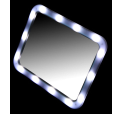 Зеркало настольное с подсветкой