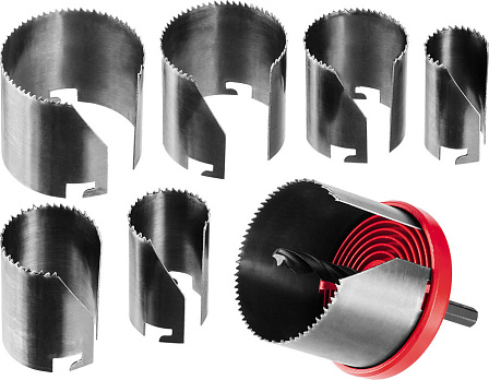 ЗУБР пила кольцевая наборная