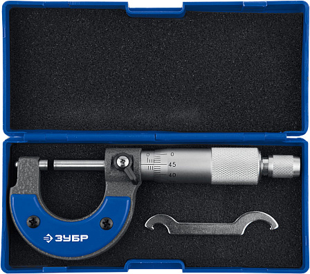 ЗУБР "Профессионал" МК-25 механический микрометр