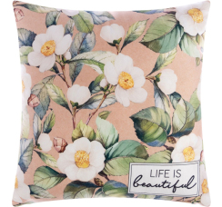 ЭТЕЛЬ подушка декоративная "Life is beautiful" (40?40 см)