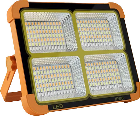 Универсальное зарядное устройство "Солнечная панель с прожектором"