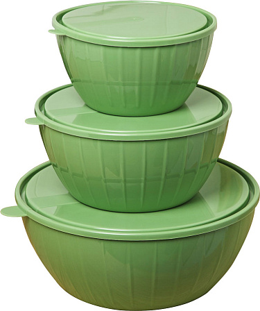 Набор салатников с крышками (3 шт.)