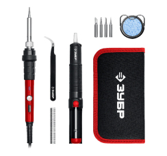 ЗУБР ПСМ-60 мини-паяльная аналоговая станция 11в1