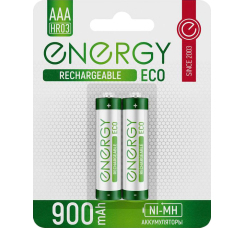 ENERGY набор аккумуляторов (AАA, NI-MH, 900мАч, 2 шт.)