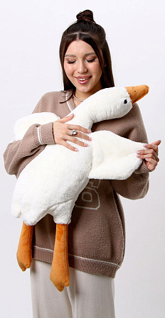 Мягкая игрушка "Гусь-обнимусь"