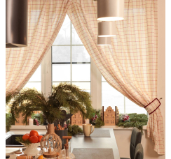 ЭТЕЛЬ комплект штор для кухни "Bright cage" (150х180 см, 2 шт.)