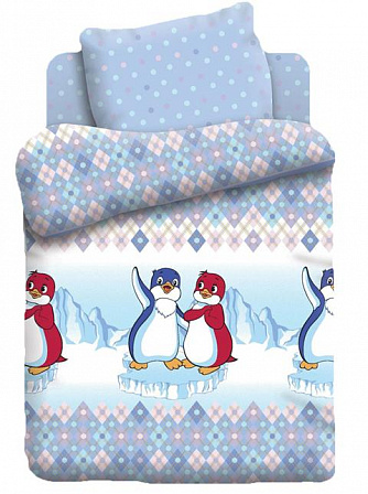 Комплект постельного белья "Приключения пингвинёнка Лоло"