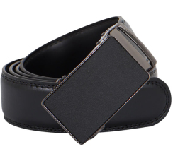 Ремень мужской кожаный "Автомат"