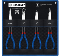 ЗУБР "Профессионал" набор удлиненного губцевого инструмента (4 шт.)