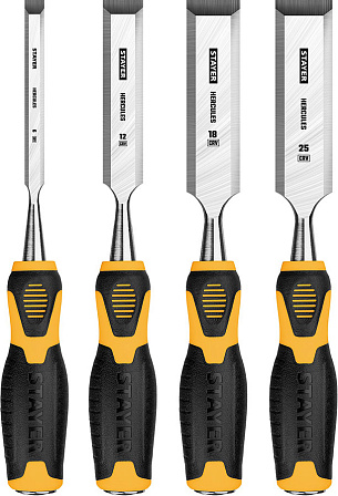 STAYER "HERCULES" набор стамесок-долот (4 шт.)