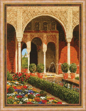 "Двор ручья.Дворец Хенералифе"