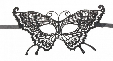 Ажурная маска "Бабочка"