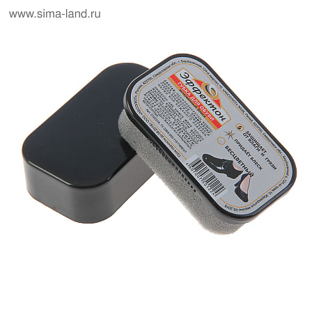 Губка "Мгновенный блеск" бесцветная (придаёт блеск, защищает от влаги и грязи)