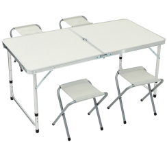 MACLAY набор складной мебели (стол, 4 стула)