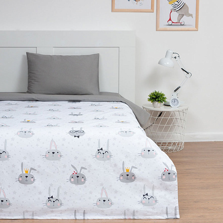 ЭТЕЛЬ покрывало детское 1,5 сп "Funny rabbits" (145х210 см)